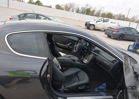 2014 Maserati Granturismo Mc/Sport из США, поврежденный, VIN ZAM45VLA3E0077243